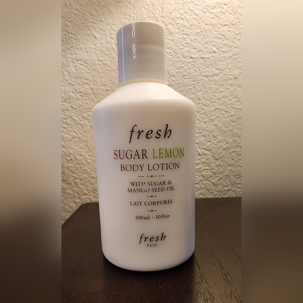 New Fresh Sugar Lemon Body Lotion 10oz With Sugar And Mango Seed Oil